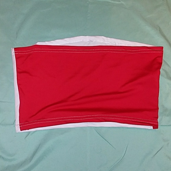 2 halter Tops and Biker shorts - Picture 3 of 5